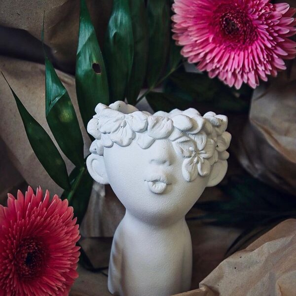 Dekoratīvs betona puķpods